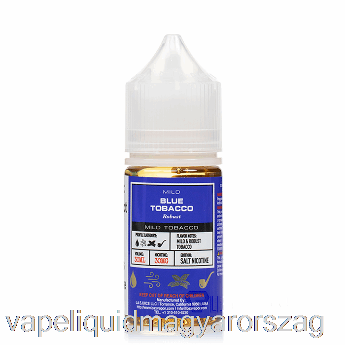 Kék Dohány - Bsx Só Sorozat - 30ml 30mg Vape Toll
